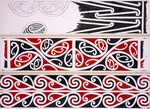 Williams, Herbert William 1860-1937 :Designs of ornamentation on Maori rafters. Nos. 28, 29, 30 [1890s]