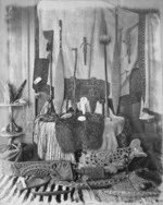 Maori artifacts at the residence of Sir George Grey, on Kawau Island