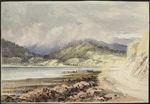 [Barraud, Charles Decimus], 1822-1897 :[Porirua near the entrance to Horokiwi Valley. 186-?]
