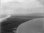 Aerial view of the Tauranga harbour area