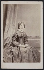 Wrigglesworth, J D (Wellington) fl 1863-1900 :Portrait of Mrs Carte