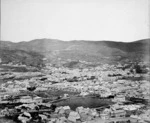 Part 2 of a 5 part panorama of Wellington City from Mount Victoria