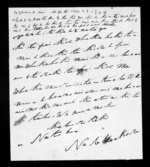 Letter from Te Hoakore to McLean