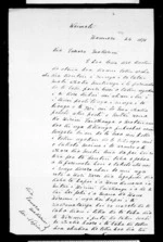 Letter from Wiremu Katene to McLean