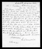 Letter from Apirana Te Whenuariri to McLean