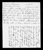 Letter from Ropata Te Waeriki to McLean