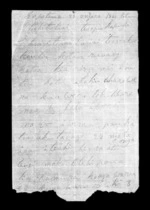 Letter from Pehimana Potiki to McLean