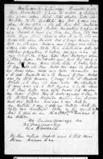 Letter from Wi Tana Papahia to Hone Waiti (John White)