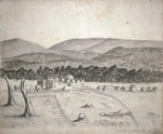 Florance, Augustus H, 1812-1879 :Palmerston North by A F. 1876