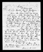 Letter from W H Taipari to McLean