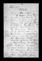 Letter from Te Teira Te Hinu to Karaitiana