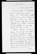 Letter from Te Waitere Katatori, Wiremu Tamihana Poihaka to Hori Te Pakeke and others (with translation)
