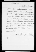 Letter from Mapene Puhara to McLean