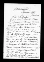 Letter from Wiremu Pukapuka to McLean (with translation)