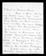 Undated letter from McLean to Manuhiri