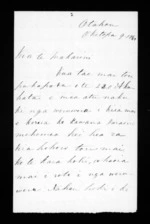 Letter from Matenga Taiaroa to McLean