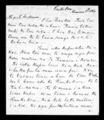 Letter from Te Teira Te Hinu to McLean