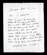 Letter from Hopiona Te Popo to Te Rataporena