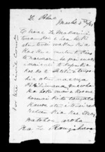 Letter from Te Rangihiroa to McLean