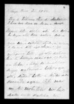 Letter from Muriwhenua Rangatira, Perahama Whetu to Whitmore and McLean