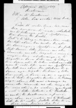 Letter from Te Iharaira Te Houkamu to McLean (with translation)
