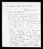 Letter from Wi Tutere to McLean