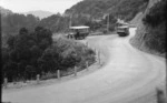 Bell Bus Company buses in Ngaio Gorge
