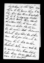Letter from Ihaka Ngarangione to Te Kawana