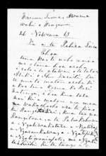 Letter from Hoani Wiremu Hipango to Te Pehira Teira
