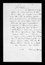 Letter from Henare Tomoana to McLean