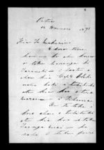 Letter from Lucy Grey to McLean