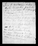 Undated letter from Aperahama to McLean