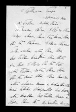 Letter from Kingi Herekiekie to George Grey