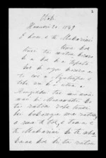 Letter from Hakaraia and Ngati Raukawa to McLean (with translation)