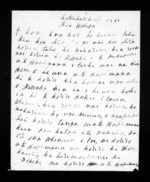 Letter from Miriama Te Ahihurahura to Hohepa Tamihengaia