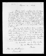 Letter from Te Heuheu Iwikau to McLean (with translation)