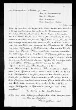 Letter from Paora Ropiha to McLean, Kupa, and Omana