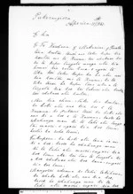 Letter from Te Waaka Te Huka, Katatore, Karepa Kerei and Wereta to Governor, McLean and Parete