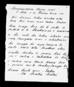 Letter from Matiu Matai to Te Wunu (Woon)