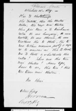 Letter from Kerei to Te Kiritahanga (with translation)