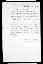 Letter from Nori Ngatai to Te Karaka