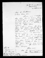Letter from Piripi Patoromu to McLean