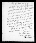Letter from Aperahama to Te Kupa