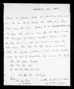 Copy of letter from Teira Te Paea to McLean