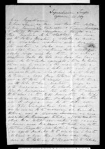 Letter from Hohepa Tamamutu, Paora Hapi to Karaitiana