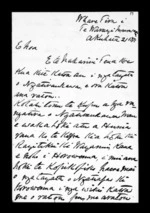 Letter from Tamihana Te Rauparaha to McLean