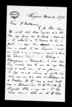Letter from Aperaniko to McLean