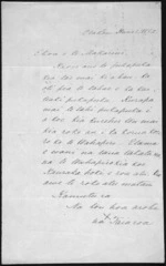 Letter from Taiaroa to McLean