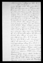 Letter from William Haronga to McLean