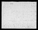 Letter to McLean from an unknown correspondent